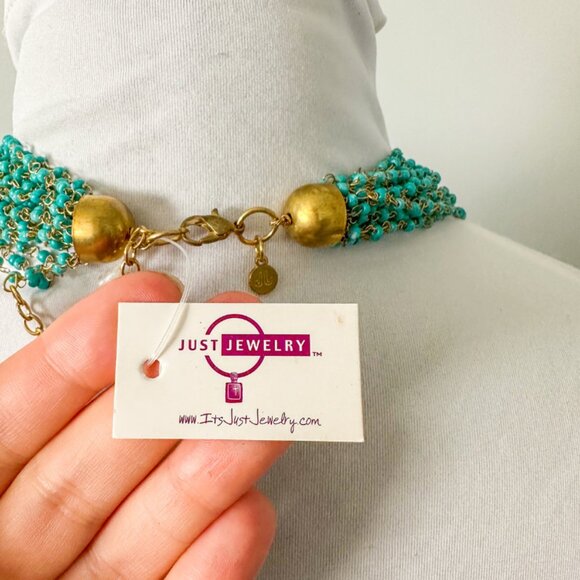 Extra Long Multi Strand Beaded Necklace - Picture 9 of 10